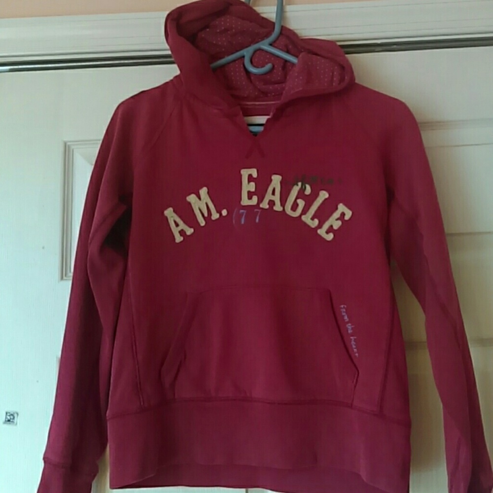 American Eagle Outfitters pink hoodie